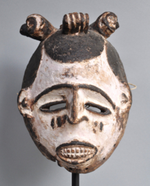 Tribally used face mask, IGBO, Nigeria, 1970-80