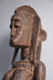 Vrouwelijk Baule voorouderbeeld -  Ivoorkust - ca 1970