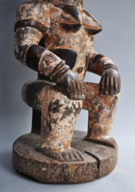 Large imposing female ancestor statue, IBO, Nigeria, ca 1970