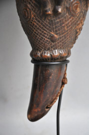 Decoratieve rituele beker van de KUBA, DR Congo, 1950-60