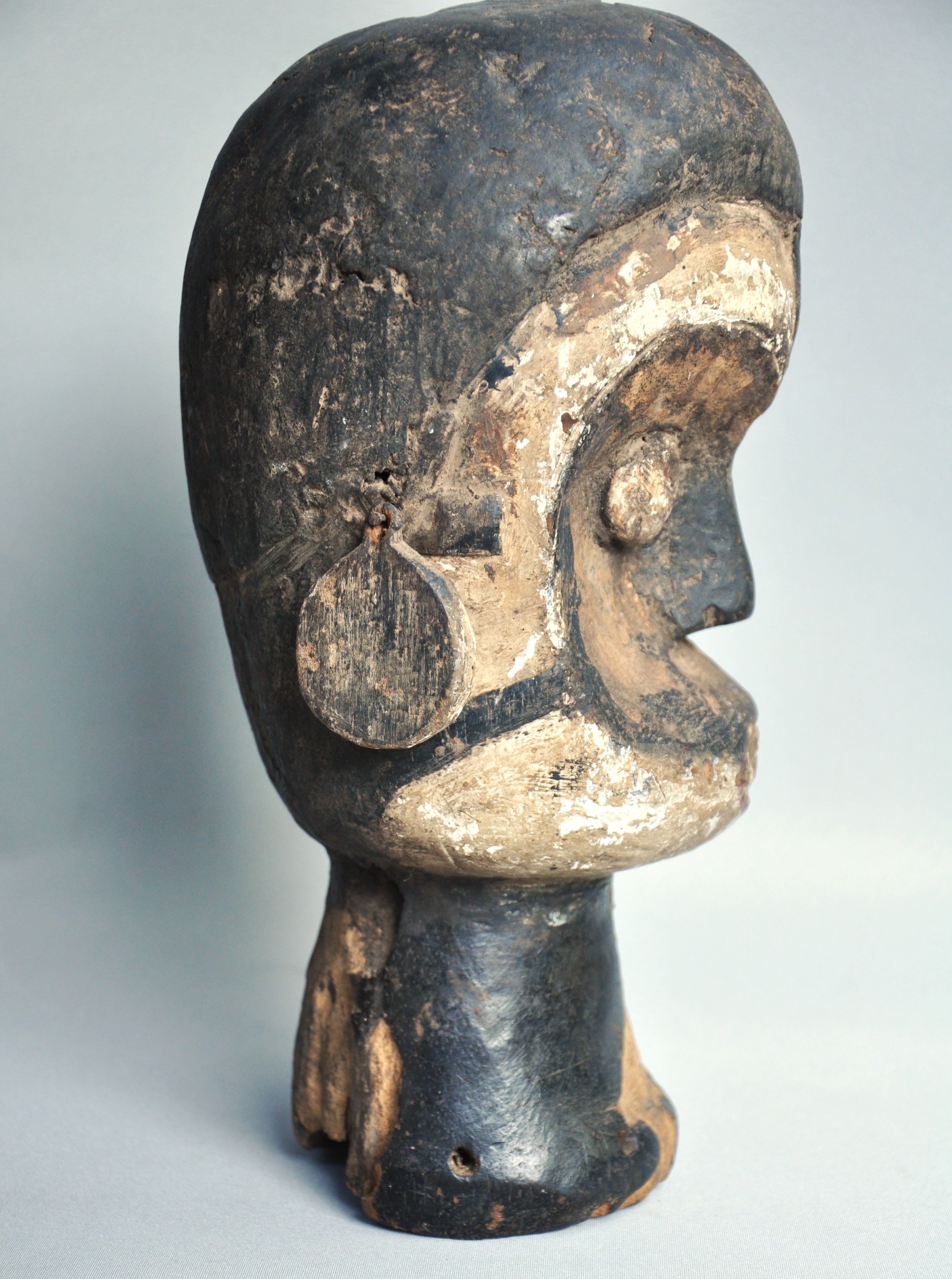 Hoofdmasker van de IBO, Nigeria, 1960-70