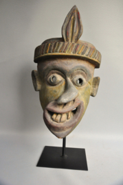 Very large festival "sickness" mask, Nepal, ca 1970
