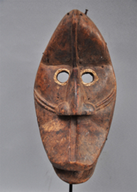 Ouder decoratief zoömorf masker van de DAN, Liberia, 1960-70