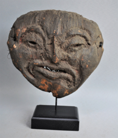 Old authentic Lingzhi mushroom mask for protection, East Nepal