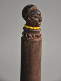 Tribaal beeldje; talisman/altaarbeeld, Luba spectrum, DR Congo, 1970-80