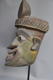 Very large festival "sickness" mask, Nepal, ca 1970