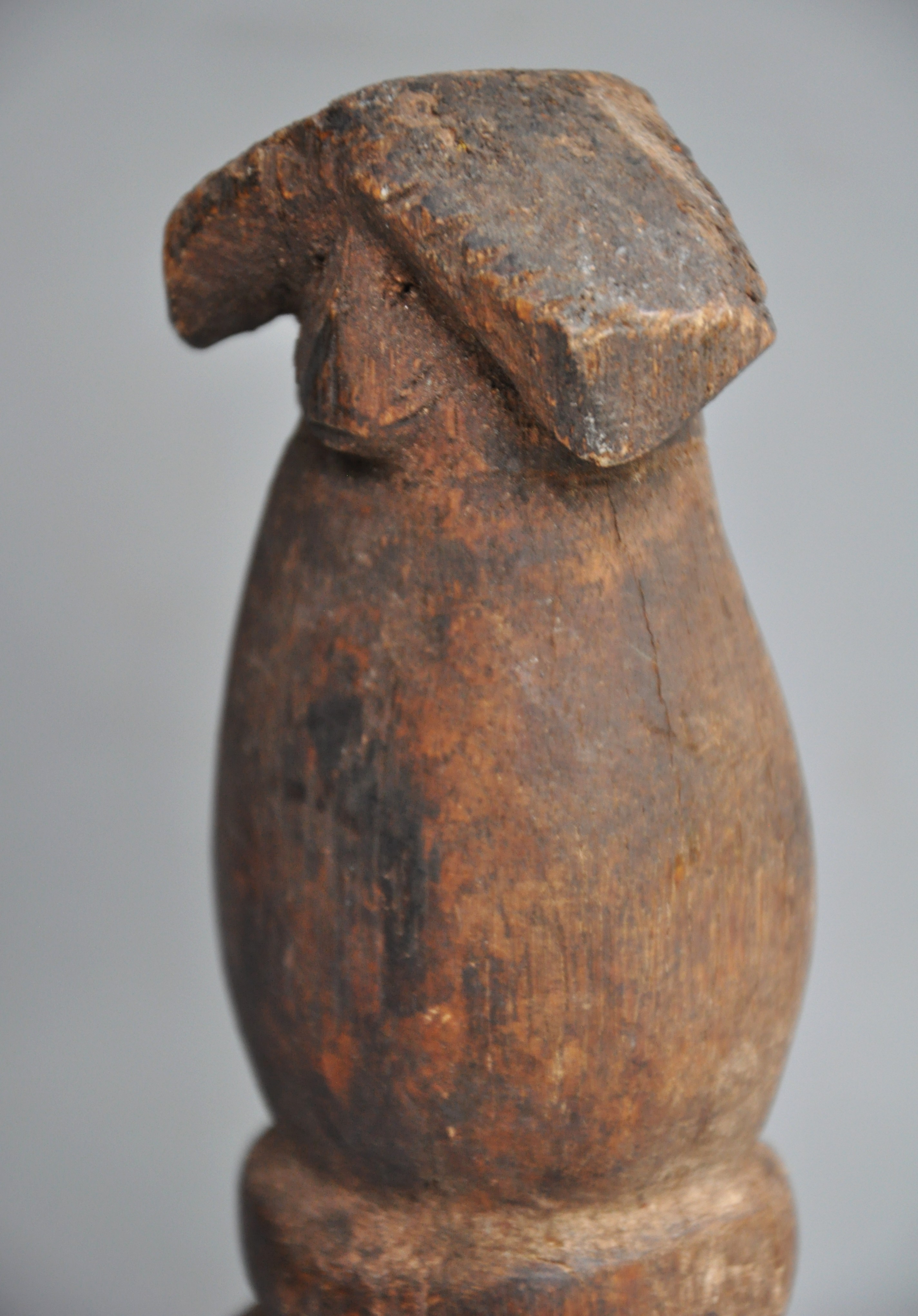 Authentiek Losso Houten Beeldje uit Togo – Afrikaanse Tribale Kunst, ca 1950