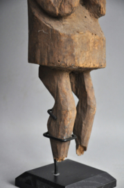 Very expressive Namaskara Mudra greeting statue, Nepal, mid 20th century