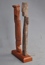 Set of 2 ADAN EWE altar figurines, Ghana, 2nd half 20th century
