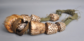 Large Akusan shell belt from the Bontoc, Igorot, Philippines, 21st century
