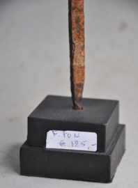 IJzeren ( fer noir) beschermingsfetish van de FON, Benin, 1e helft 20e eeuw
