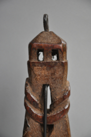 Imposing old ghurra, churning stick conductor, Nepal, 1st quarter of the 20th century