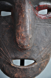 Tribally used NTOMO mask, Bambara, Mali, ca 1970