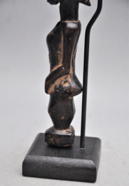 Old  drum beater, BAULE, Ivory Coast, 1940-50