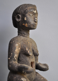 Old devotion altar statue, Anlo people, South Togo, mid 20th century