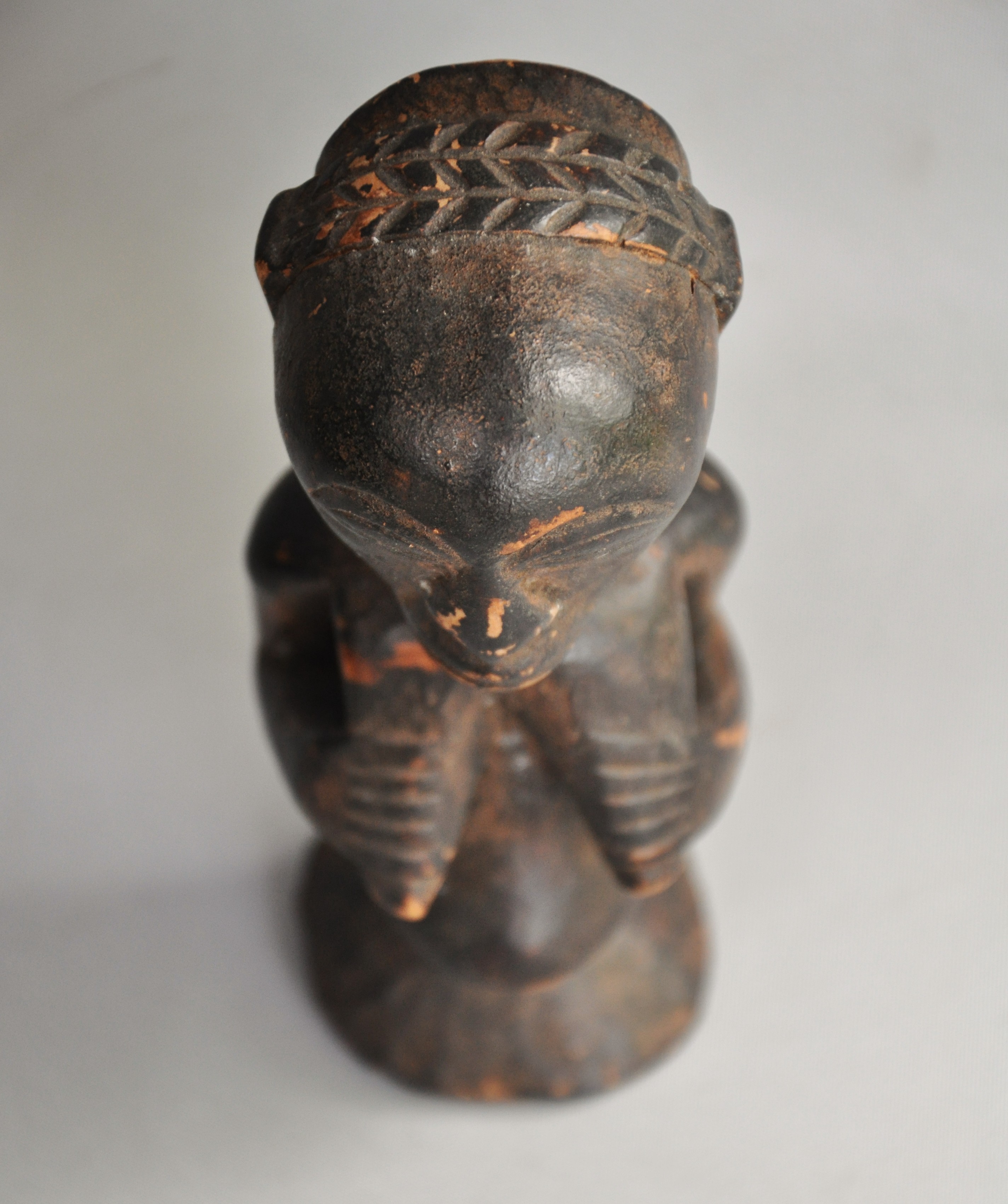 Sereen vrouwelijk voorouderbeeld, HEMBA, DR Congo, 1950-60