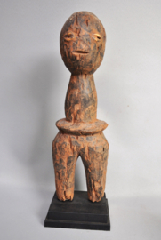 Old abstract ancestor statue, TIAMBA, northern Togo, mid-20th century