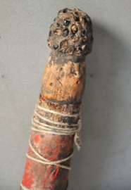 Fertility phallus statue from the Fon, Benin, mid 20th century.