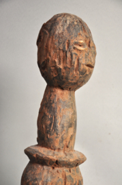 Old abstract ancestor statue, TIAMBA, northern Togo, mid-20th century