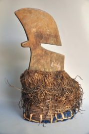 Rare Budja Mask (1940) & 19th-Century Ngulu Executioner's Sword