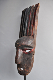 Tribally used NTOMO mask, Bambara, Mali, ca 1970