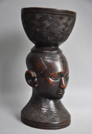 Ceremoniële beker, KUBA, DR Congo, ca 1950