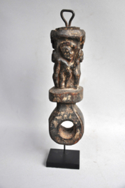 Old shaman ghurra, churning rod holder, Nepal, 1st half 20th century