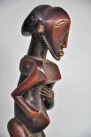 Splendidly styled statue, BASIKASINGO tribe, D.R. Congo, approx. 1980