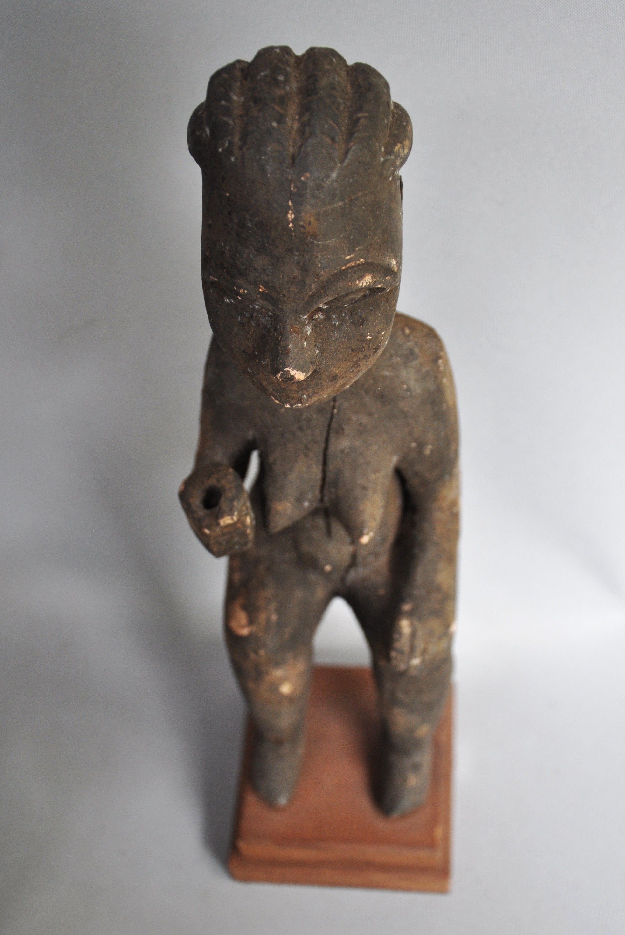 Vrouwelijk houten beeld, Akan, Ghana, ca 1960