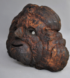 Lingzhi mushroom mask for protection, East Nepal, 2nd half of the 20th century