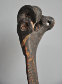 TOP!! Bone dagger of the cassowary bird, Asmat, PNG, ca 1800!!