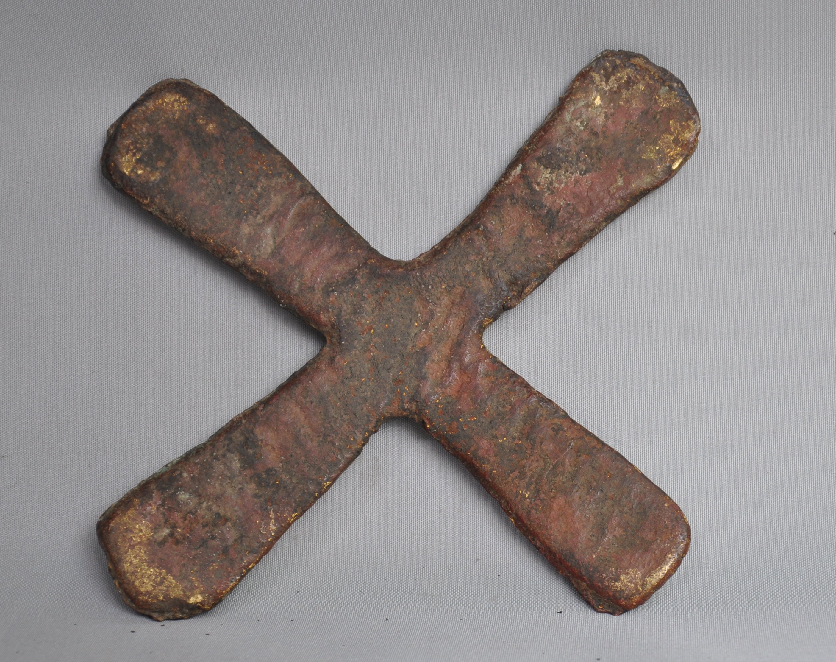 KATANGA CROSS, oud Congolees betaalmiddel van koper, DR Congo,