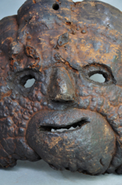 Lingzhi mushroom mask for protection, East Nepal, 2nd half of the 20th century