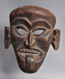 Expressive festival mask, West Nepal, 1970-80