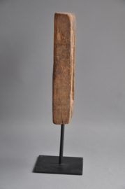 Wooden home altar on metal stand, Rajastan, India, ca 1960