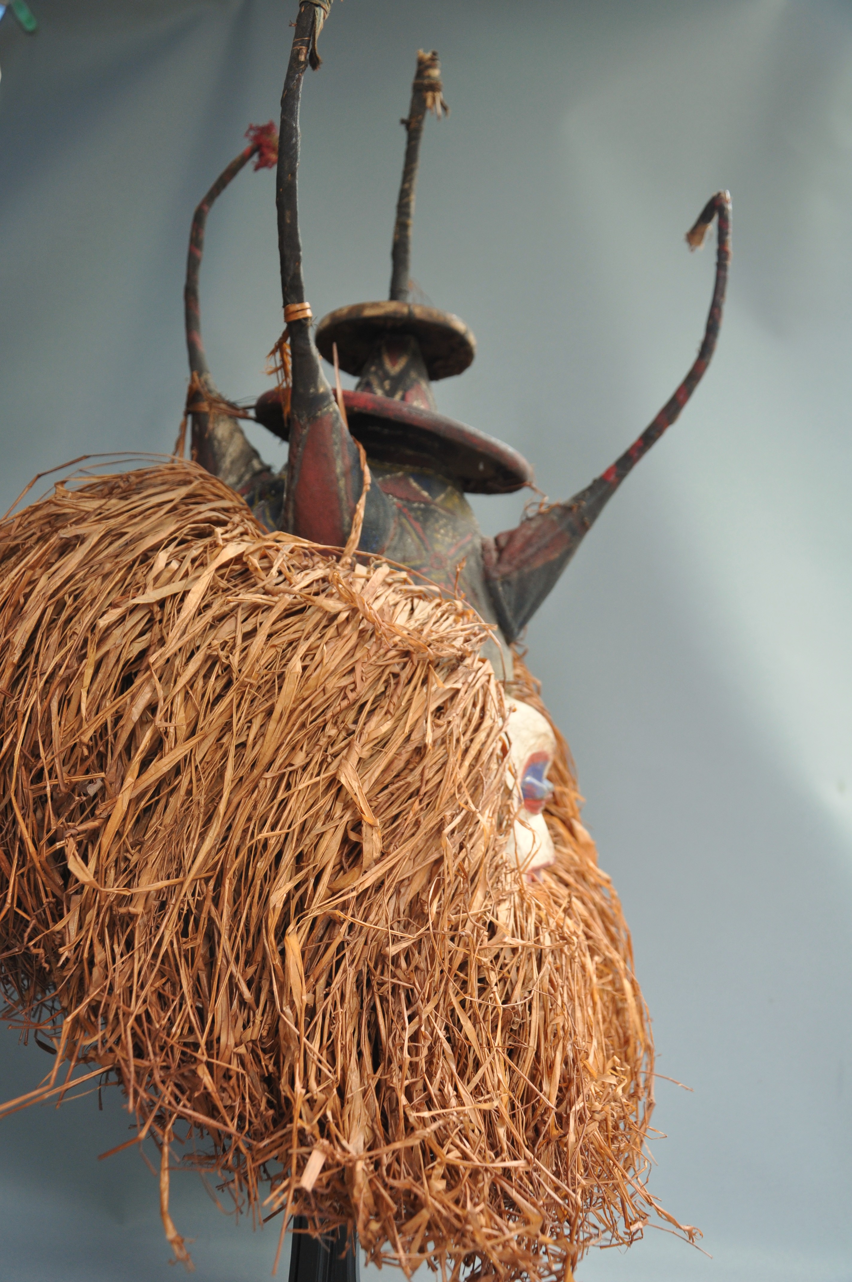 Tribaal gebruikt initiatie masker, YAKA, DR Congo, 1940-50