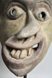 Very large festival "sickness" mask, Nepal, ca 1970