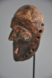 Rare and special!! Very old passport mask Bakongo/Vili, DR Congo, early 20th century