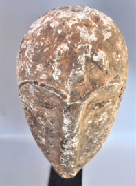 Imposing decorative Ngil mask, FANG, Gabon, ca 1950