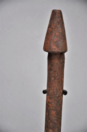 Old fer noir PHALLUS, fertility statue, FON, Benin, approx. 1950