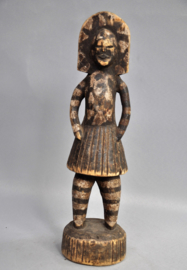 Fraaie folk art, CHOKWE, LUNDA spectrum, DR Congo, 1920-30