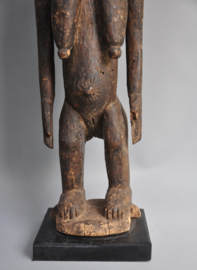 Vrouwelijk Baule voorouderbeeld -  Ivoorkust - ca 1970