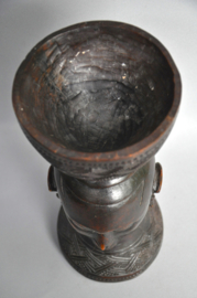 Ceremoniële beker, KUBA, DR Congo, ca 1950