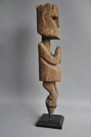 Very expressive Namaskara Mudra greeting statue, Nepal, mid 20th century