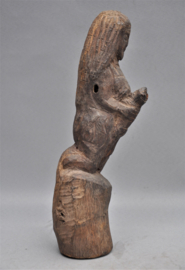 Rare maternity statue from the Terai region, Nepal, ca. 1960