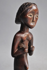 Wooden feminine talisman of the TABWA, D.R. Congo, approx. 1970