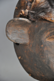 Tribally used monkey mask, MAKUA, Mozambique, 1960-70