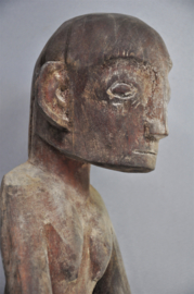 Heavy wooden statue, rice god BULUL, Ifugao, 2nd half 20th century