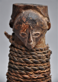 Very old tribally used altar statue of SUKU, DR Congo, 1920-30