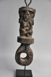 Old shaman ghurra, churning rod holder, Nepal, 1st half 20th century